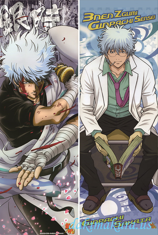 Gintama - Gintoki Sakata Anime Dakimakura Love Body PillowCases